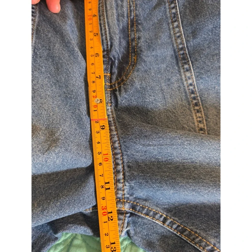 Sonoma‎ Goods For Life High Rise Wide Leg Jeans Medium Wash Raw Hem Womens 10